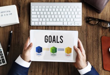 işadamı tablet kullanma