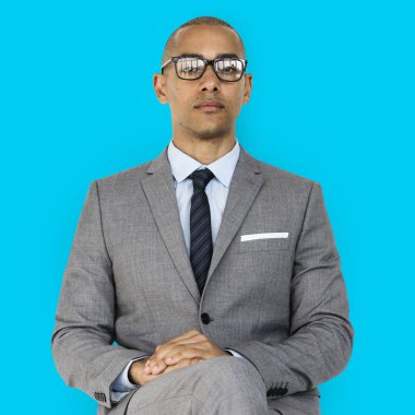 Studio poz işadamı