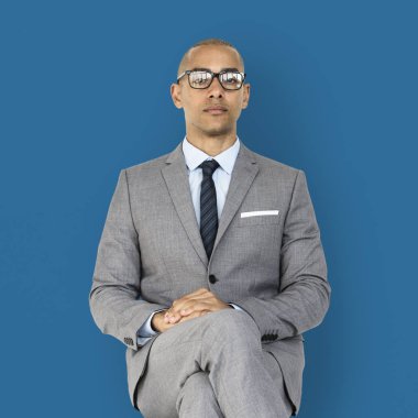 Studio poz işadamı