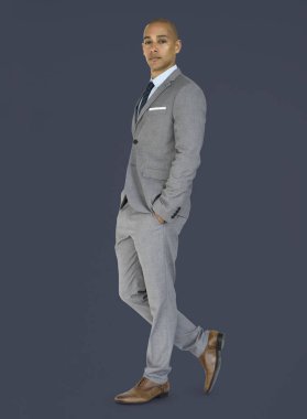 Studio poz işadamı