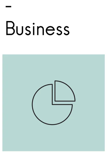 Modello con concetto di business — Foto Stock