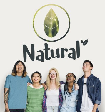 mutlu genç arkadaşlar