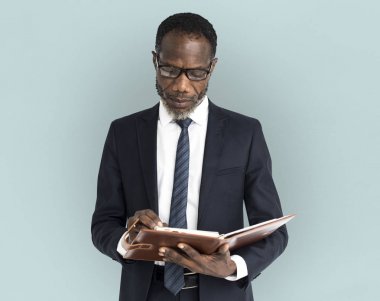 Studio poz işadamı