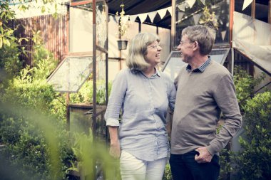 üst düzey çift birlikte 