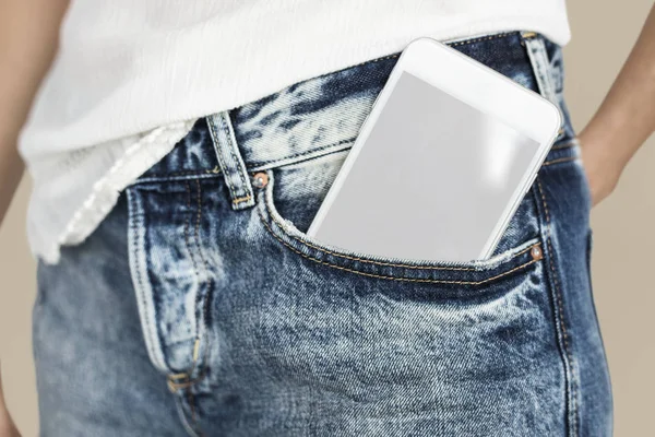 Smart Phone in pocket