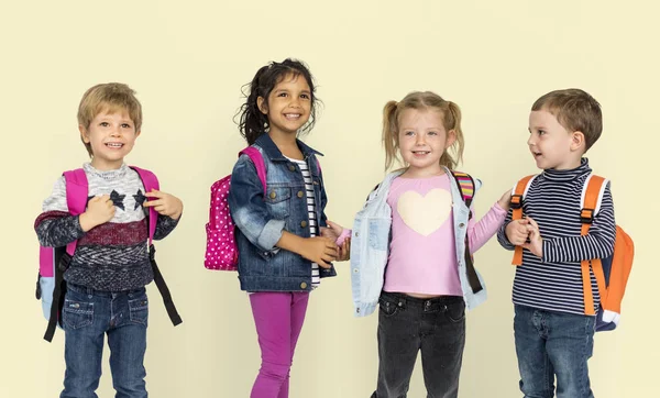 Schattig multi-etnische kinderen — Stockfoto