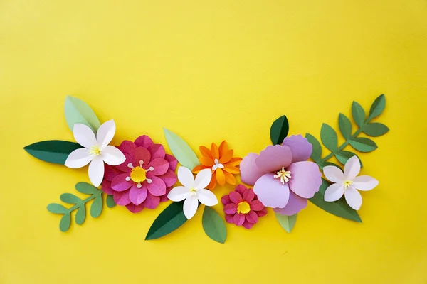 Ручної роботи колір квіти — стокове фото