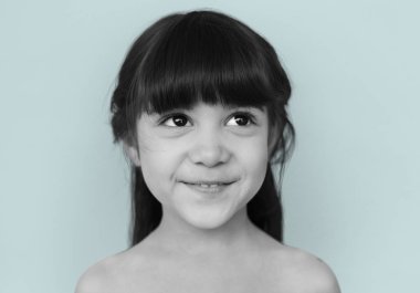 sevimli küçük kız Studio 