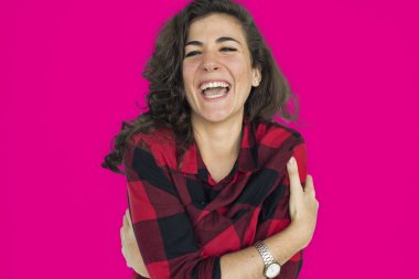 genç bir beyaz kadın