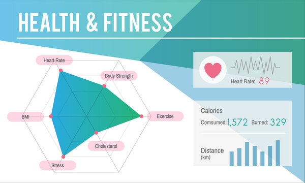 шаблон с концепцией здоровья
