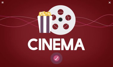 sinema konsepti ile şablonu