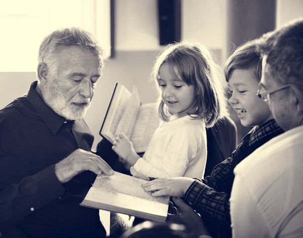 group of people in church