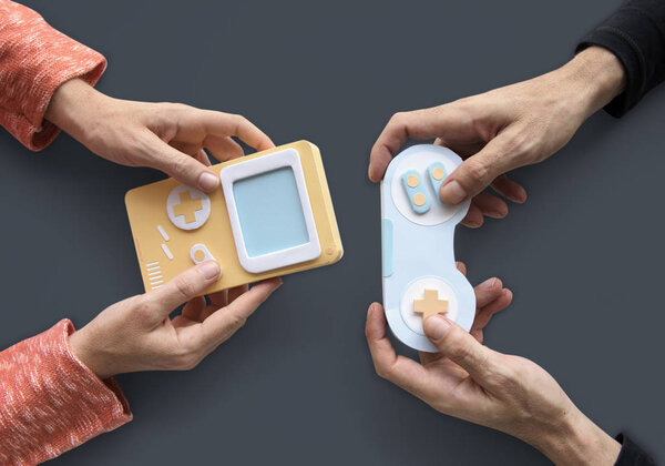 People Playing with Game Consoles