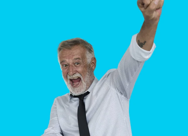 Happy Senior Businessman — Stock Photo, Image