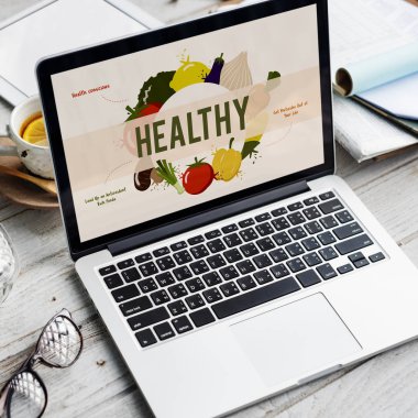 Tablo bilgisayar ekranında