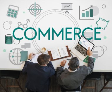 Çalışma işlemi sırasında iş adamları