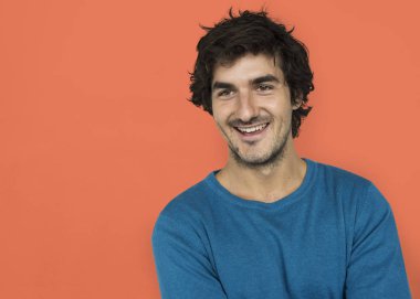 Yakışıklı beyaz adam 