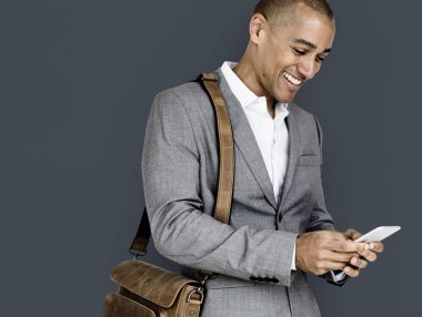 karışık yarış işadamı mobil tarama