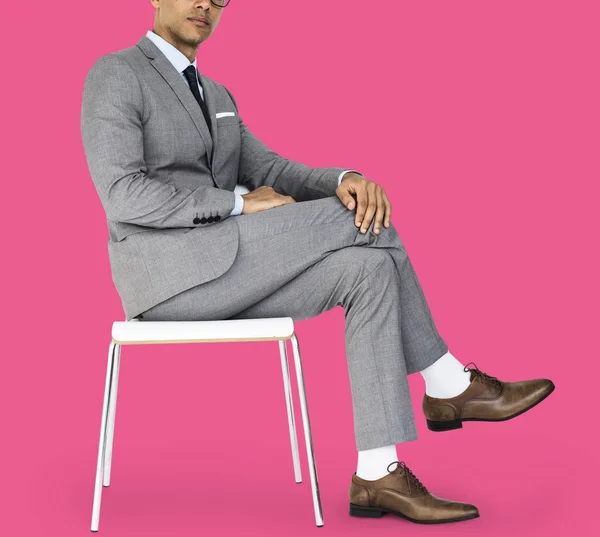 Handsome mixed race Businessman — Stock Photo, Image