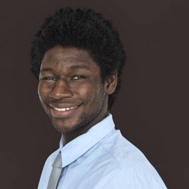 Genç Afrikalı iş adamı