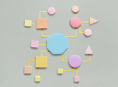 Bağlantı Strateji planlama soyut