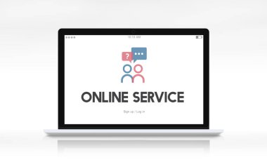 Web tasarım şablonu dizüstü