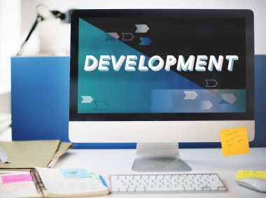 Tablo bilgisayar ekranında