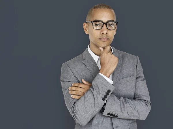 Handsome mixed race Businessman — Stock Photo, Image