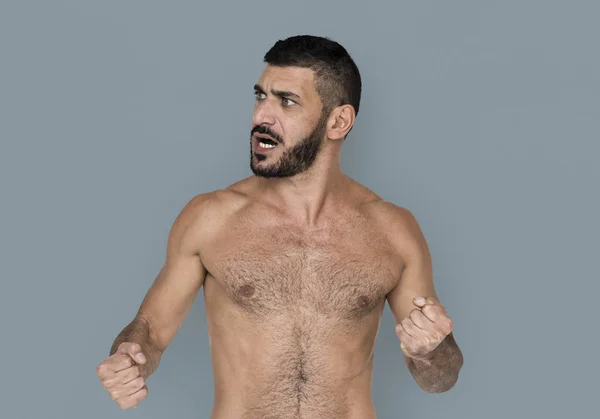 Shirtless mladý muž上半身裸の若い男 — Stock fotografie