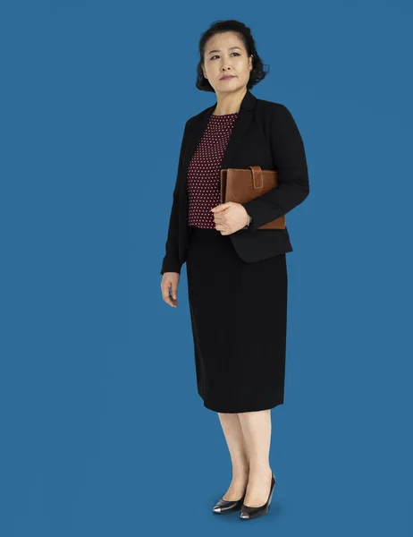 Mature asiatique femme d'affaires — Photo