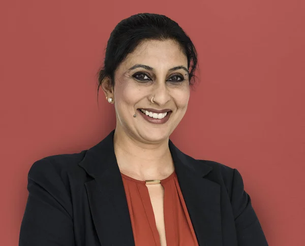 Indian businesswoman in studio — Stock Photo, Image