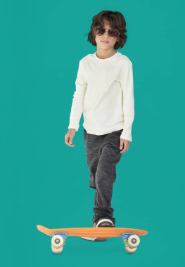 Kaykay çocukla Studio