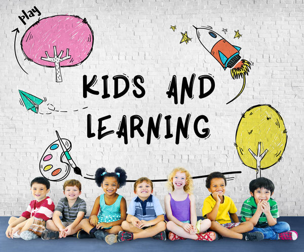 diversity group of children together 