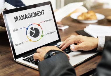 İşadamı çalışma işlemi sırasında