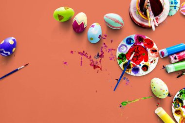 Renkli Paskalya yumurtaları 