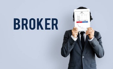 adam kapsayan yüz dijital Tablet ile