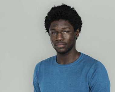 Afrika adam Studio poz