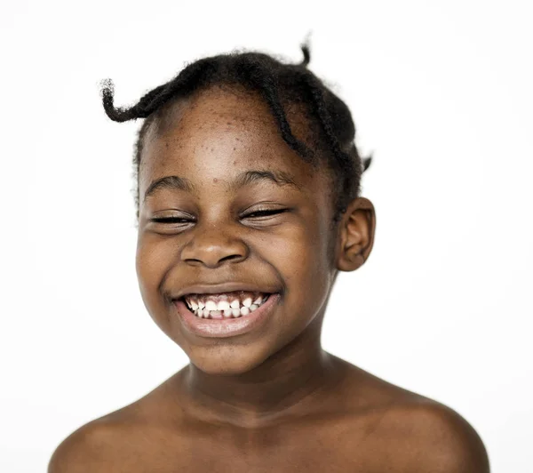 Очаровательный африканский ребенок — стоковое фото