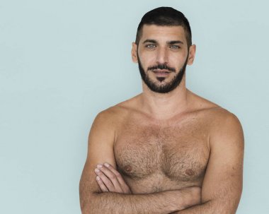 Yakışıklı Tişörtsüz Adam 