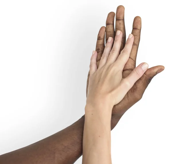 Human hands together — Stock Photo, Image