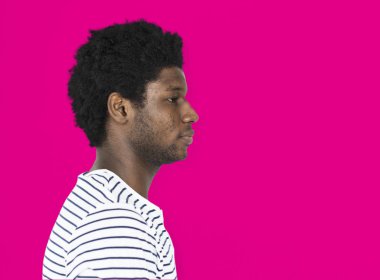 Afrika adam Studio poz