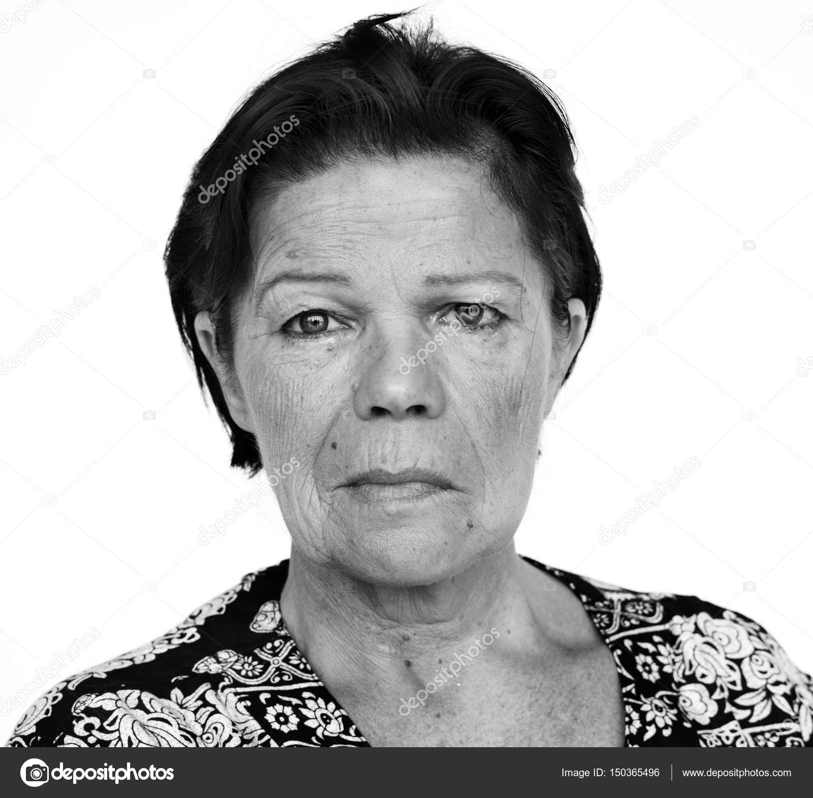 Senior Adult Woman With Short Hair Stock Photo C Rawpixel 150365496