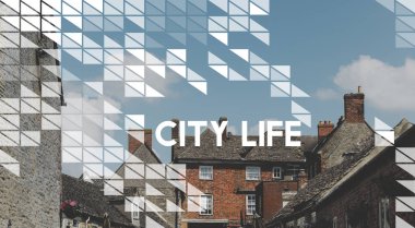 güzel tuğla townhouse bina 