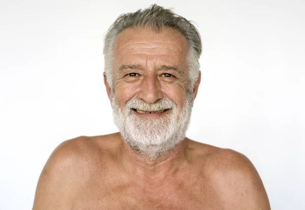 Gömleksiz yetişkin adam — Stok fotoğraf