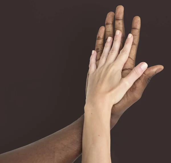 Human hands together — Stock Photo, Image