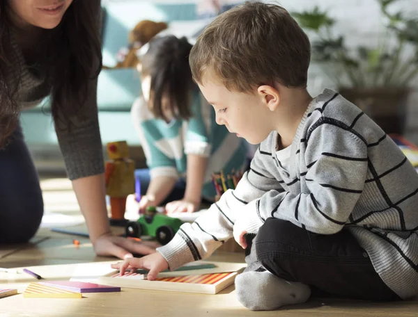 Family Spend Time Together — Stock Photo, Image