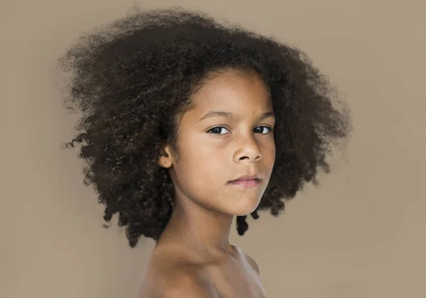 Studio shoot of little girl — Stock Photo, Image