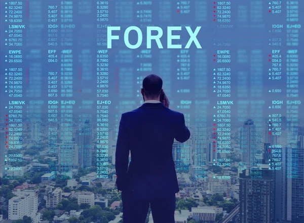 Forex Stock risco de crise — Fotografia de Stock