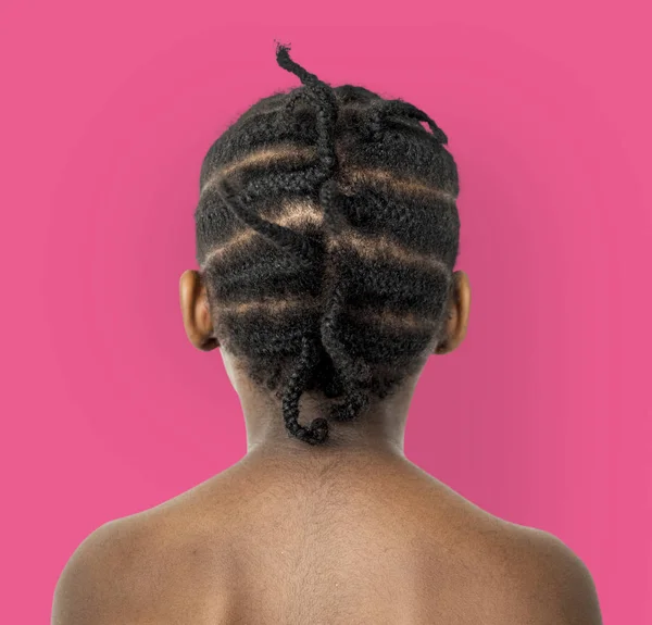 African kid hairstyle — Stock Photo, Image