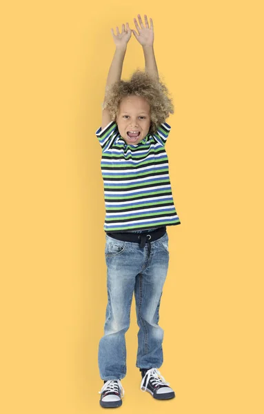 Studio shoot of little boy — Stock Photo, Image